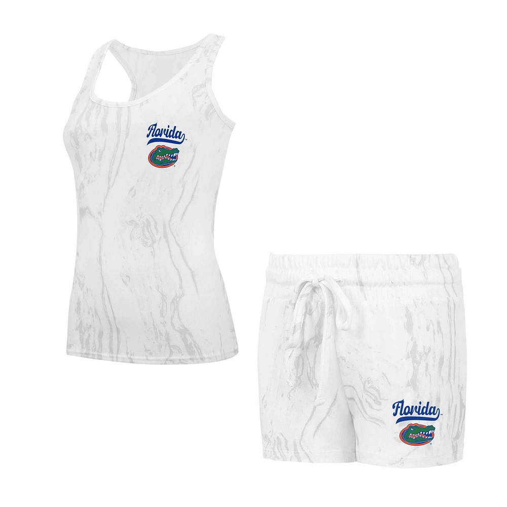 Ensemble débardeur et short Concepts Sport Florida Gators Quartz pour femmes