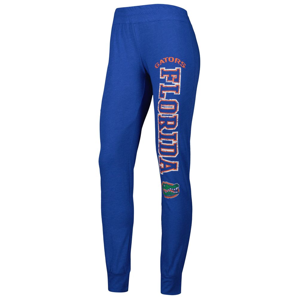 Women's Concepts Sport Royal Florida Gators Long Sleeve Hoodie T-Shirt & Pants Sleep Set
