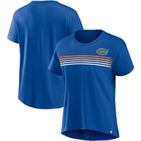 T-shirt coupe-cravate Fanatics Royal Florida Gators pour femmes