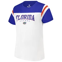 T-shirt Fanatics blanc pour femme, grande taille, motif Florida Gators Winning Gear