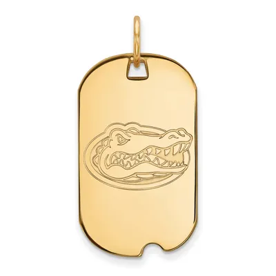 Florida Gators Women's Gold Plated Small Dog Tag