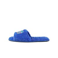 Women's FOCO Royal Florida Gators Rhinestone Fuzzy Slippers