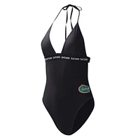 Maillot de bain une pièce pour femme G-III 4Her by Carl Banks noir Florida Gators Full Count