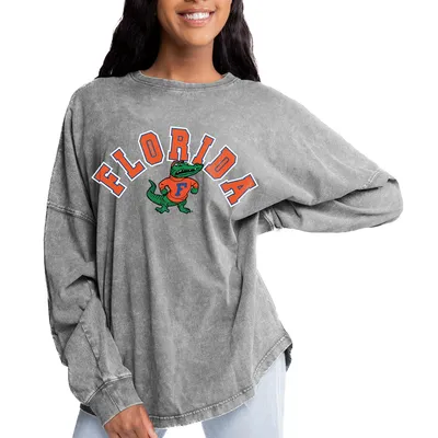 Florida Gators Gameday Couture Women's Faded Wash Pullover Sweatshirt - Gray