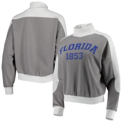 Florida Gators Gameday Couture Women's Make it a Mock Sporty Pullover Sweatshirt - Gray