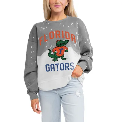 Florida Gators Gameday Couture Women's Twice As Nice Faded Crewneck Sweatshirt - Gray