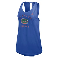 Women's Jordan Brand Royal Florida Gators Primetime Open Back Tank Top