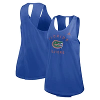 Women's Jordan Brand Royal Florida Gators Primetime Open Back Tank Top