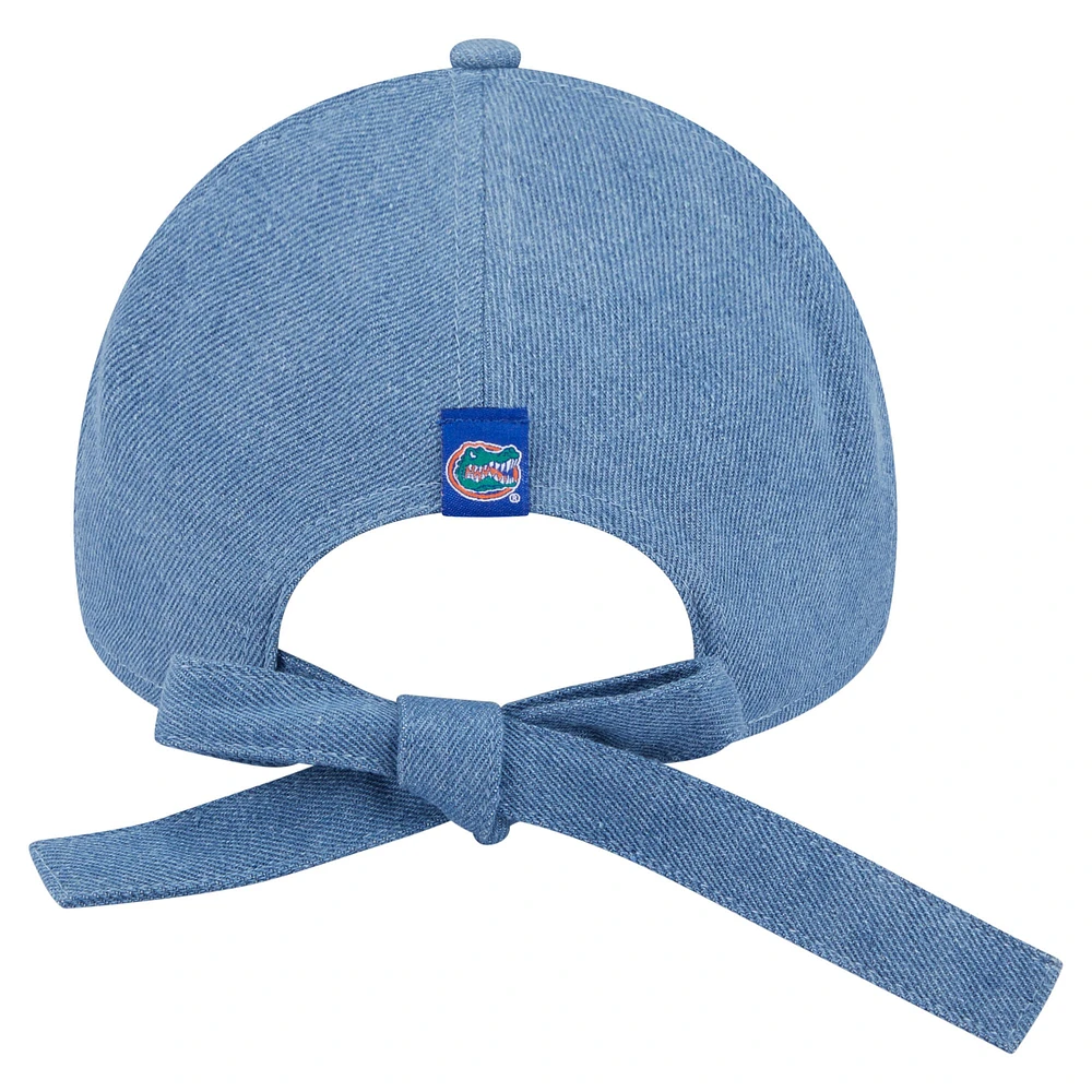 Women's New Era Denim Florida Gators A-Frame 9FORTY Adjustable Hat
