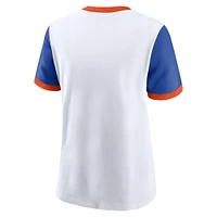 Women's Nike White Florida Gators Legacy Fundamental Expression Tri-Blend T-Shirt