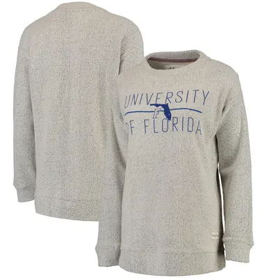 Florida Gators Pressbox Women's Comfy Terry Crew Sweatshirt - Cream