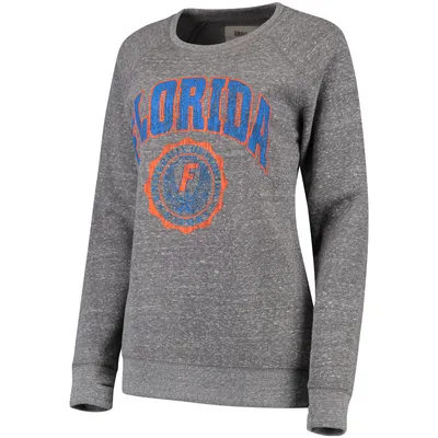 Sweat-shirt Pressbox Florida Gators Edith Vintage Knobi gris chiné pour femme