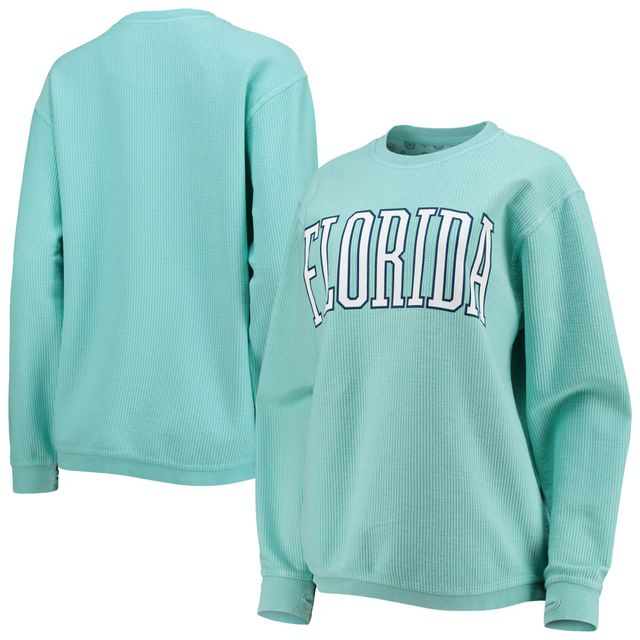 PRB GAT BLEU FEMME SOUTHLAWN RESORT COULEURS COMFY CORDUROY CREW SWTLADCRW