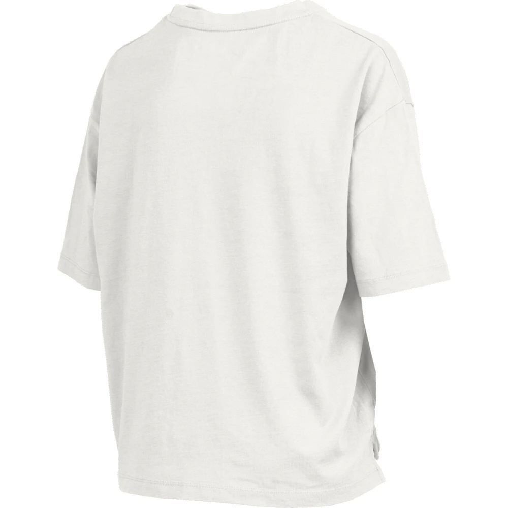 Women's Pressbox White Florida Gators 2025 NCAA Men's Basketball National Champions Harmony Motley Crew Oversized Slub T-Shirt