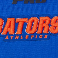 Women's Pro Standard Royal Florida Gators Script Tail Oversized Boyfriend T-Shirt