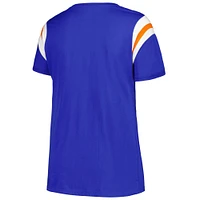 Profile Royal Florida Gators T-shirt rayé à encolure dégagée pour femme