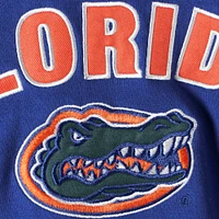 Women's Royal Florida Gators Arch & Logo 1 Pullover Hoodie