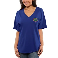 T-shirt oversize en jersey pour femme Royal Florida Gators Spirit