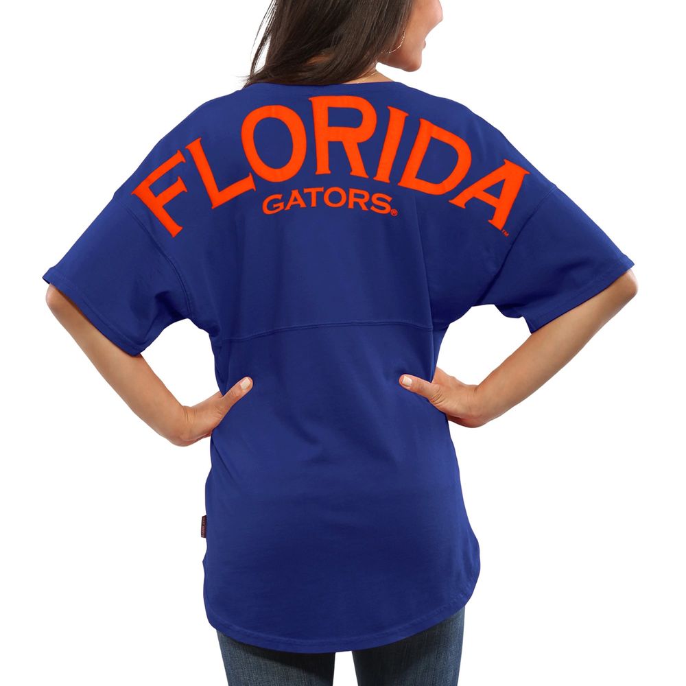 Women's Royal Florida Gators Spirit Jersey Oversized T-Shirt