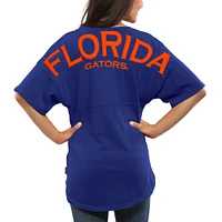 T-shirt oversize en jersey pour femme Royal Florida Gators Spirit