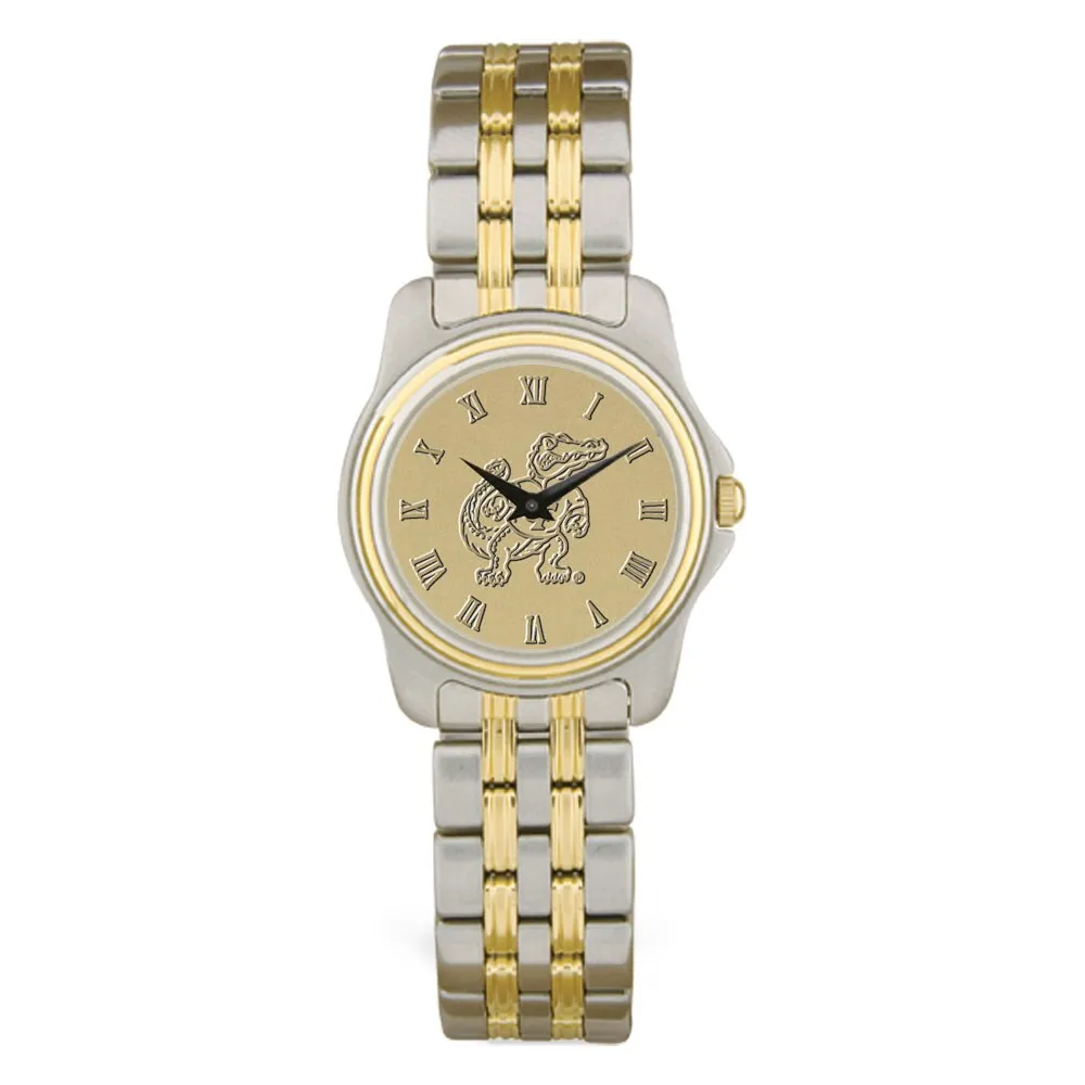 Florida Gators Women's Two-Tone Wristwatch - Silver/Gold