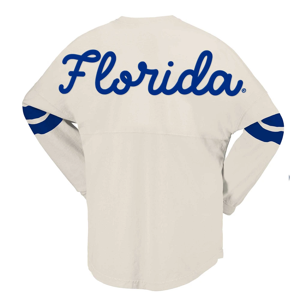 Women's Spirit Jersey Cream Florida Gators Oversized T-Shirt