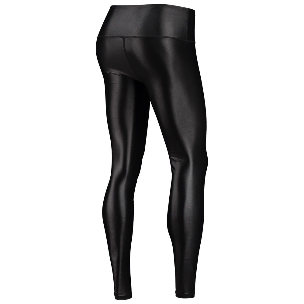 Women's ZooZatz Black Florida Gators Shine Liquid Leggings