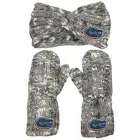 Ensemble bandeau et moufles chinés avec logo ZooZatz Florida Gators pour femme