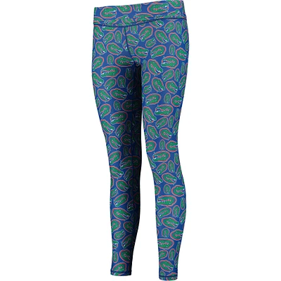 Legging mascotte empilé multi Florida Gators ZooZatz pour femme