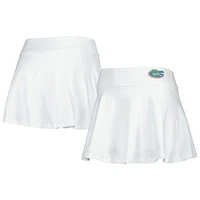 Women's ZooZatz White Florida Gators Flowy Skort