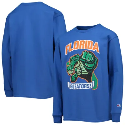 Florida Gators Champion Youth Strong Mascot Team T-Shirt - Royal