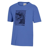 Youth ComfortWash Royal Florida Gators Dino Cap T-Shirt