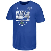 Youth Jordan Brand  Royal Florida Gators 2025 NCAA Men's Basketball Tournament March Madness Final Four Locker Room T-Shirt