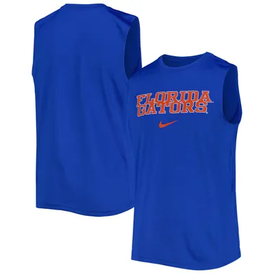 Florida Gators Nike Youth Legend Performance Sleeveless T-Shirt - Royal