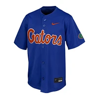 Maillot de baseball Nike Royal Florida Gators pour jeunes en édition limitée