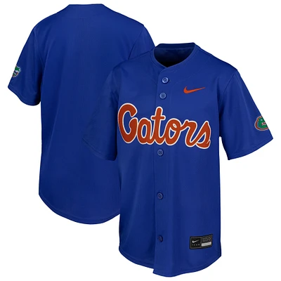 Maillot de baseball Nike Royal Florida Gators pour jeunes en édition limitée
