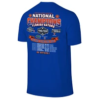 Youth Original Retro Brand Royal Florida Gators 2025 NCAA Men's Basketball National Champions T-Shirt