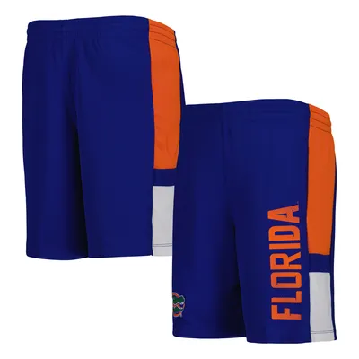 Florida Gators Youth Lateral Mesh Performance Shorts - Royal