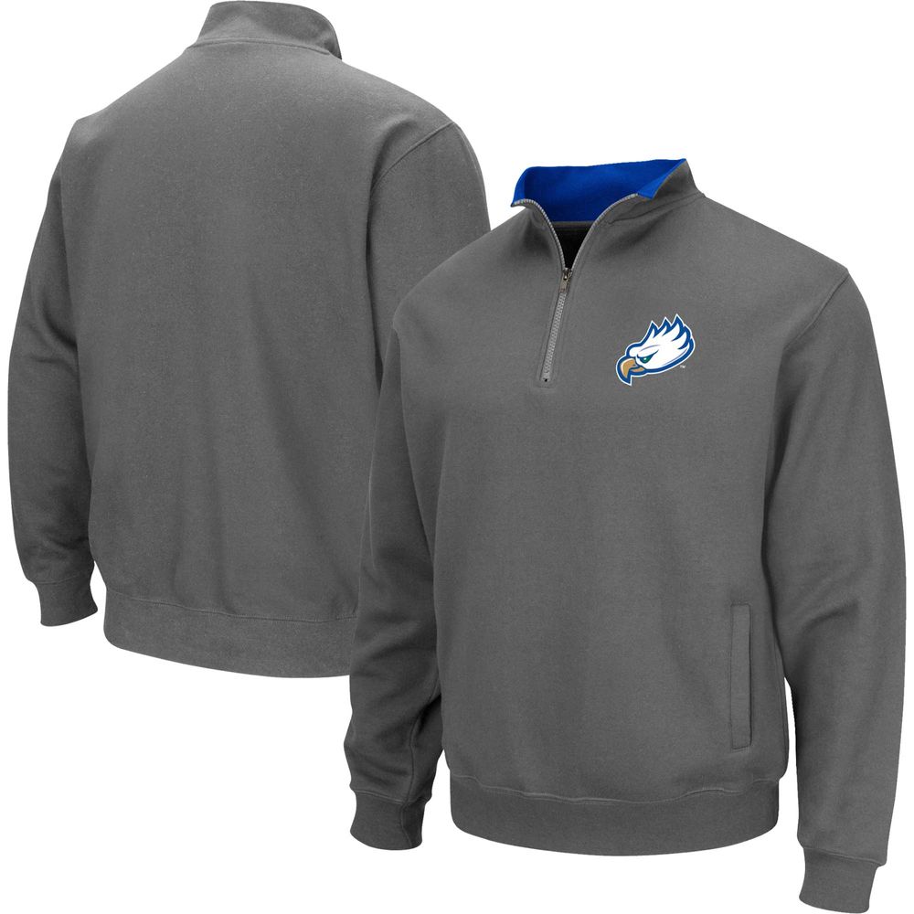 Men's Colosseum Charcoal Florida Gulf Coast Eagles Tortugas Quarter-Zip Sweatshirt