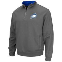 Men's Colosseum Charcoal Florida Gulf Coast Eagles Tortugas Quarter-Zip Sweatshirt