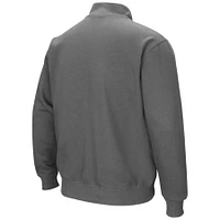 Men's Colosseum Charcoal Florida Gulf Coast Eagles Tortugas Quarter-Zip Sweatshirt