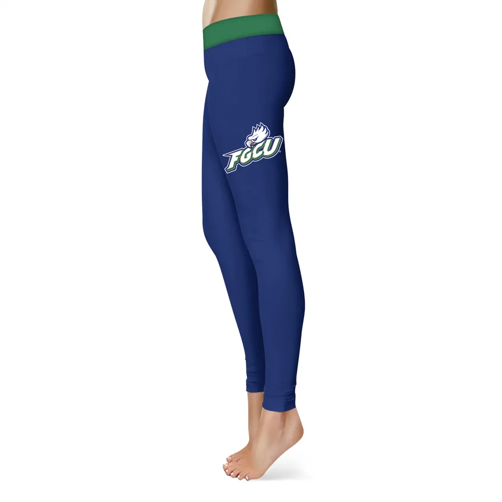 Lids Florida Gulf Coast Eagles Women's Plus Solid Yoga Leggings - Blue