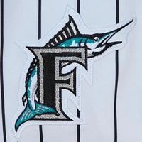 Men's Mitchell & Ness Dontrelle Willis White Florida Marlins Cooperstown Collection Authentic Jersey