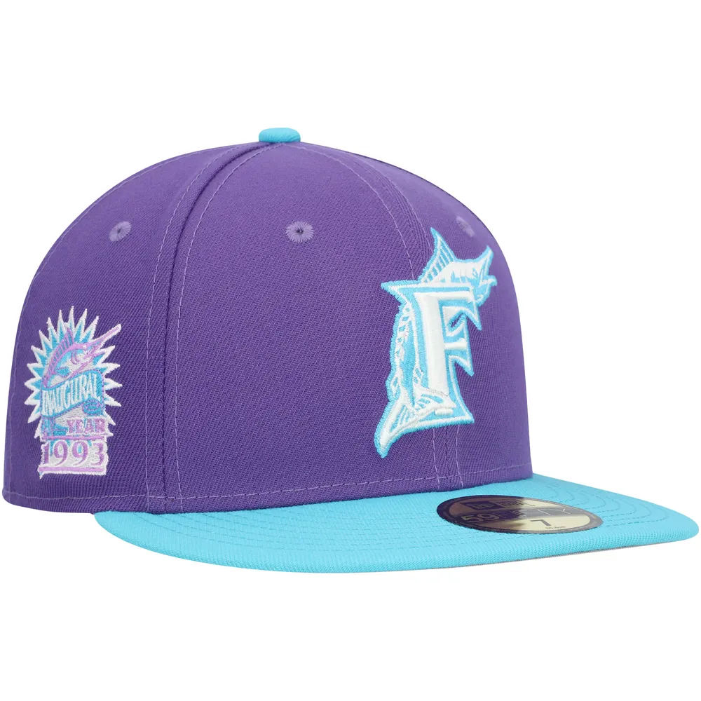 Casquette ajustée 59FIFTY Vice des Florida Marlins New Era pour homme