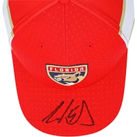 Aaron Ekblad Florida Panthers Autographed Red adidas Cap
