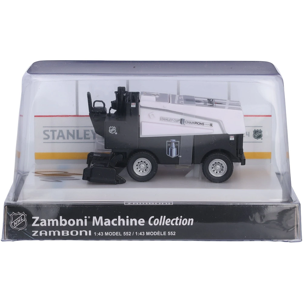 Aleksander Barkov Florida Panthers Autographed 2024 Stanley Cup Champions 1:43 Scale Die-Cast Zamboni