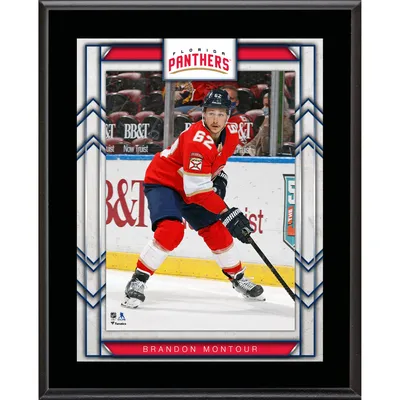 Plaque de joueur sublimée Brandon Montour Florida Panthers 10,5" x 13"