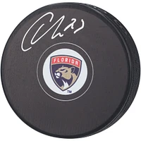 Rondelle de hockey dédicacée des Panthers de la Floride Carter Verhaeghe