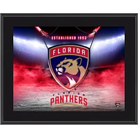 Florida Panthers 10.5" x 13" Horizontal Team Logo Sublimated Plaque