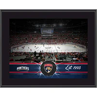Plaque d'équipe sublimée Panthers de la Floride 10,5" x 13"